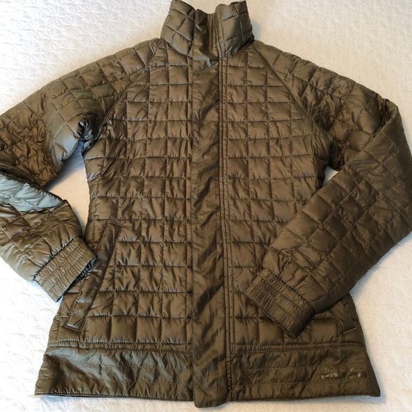 Burton Jackets & Blazers - BURTON DRYRIDE Gold Quilted Jacket Coat Winter, ski, snowboard, hike Sz XSmall